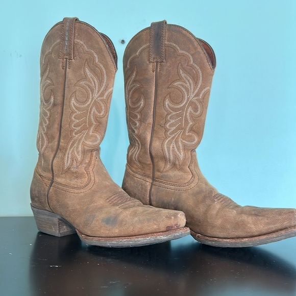 Brown Shyanne Western Cowboy Boots - Picture 3 of 6
